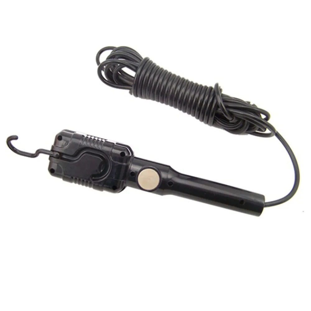 15W 25LED Garage Light 220V 10m Power Cable Work Light Magnet Car Vehicle Repairing Inspection Lamp 1500LM Construction Light