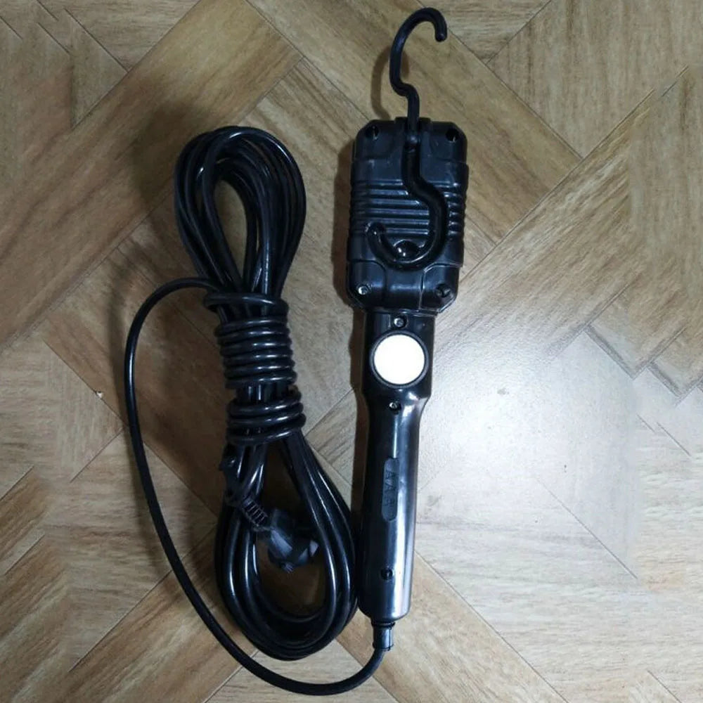 15W 25LED Garage Light 220V 10m Power Cable Work Light Magnet Car Vehicle Repairing Inspection Lamp 1500LM Construction Light