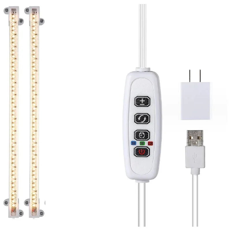 Led Grow Light USB Timer Phyto Lamp Plants Dimmable LED Lamp Phytolamps Full Spectrum Hydroponics Growing Lamps LED Plant Light