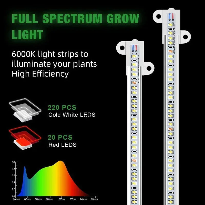 Led Grow Light USB Timer Phyto Lamp Plants Dimmable LED Lamp Phytolamps Full Spectrum Hydroponics Growing Lamps LED Plant Light