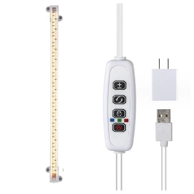 Led Grow Light USB Timer Phyto Lamp Plants Dimmable LED Lamp Phytolamps Full Spectrum Hydroponics Growing Lamps LED Plant Light